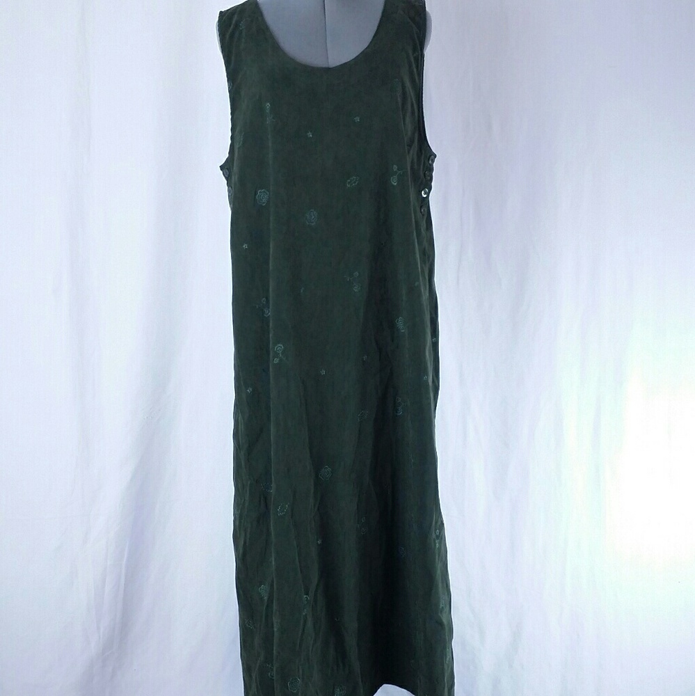 Jane Ashley Day Dress Green Nighty